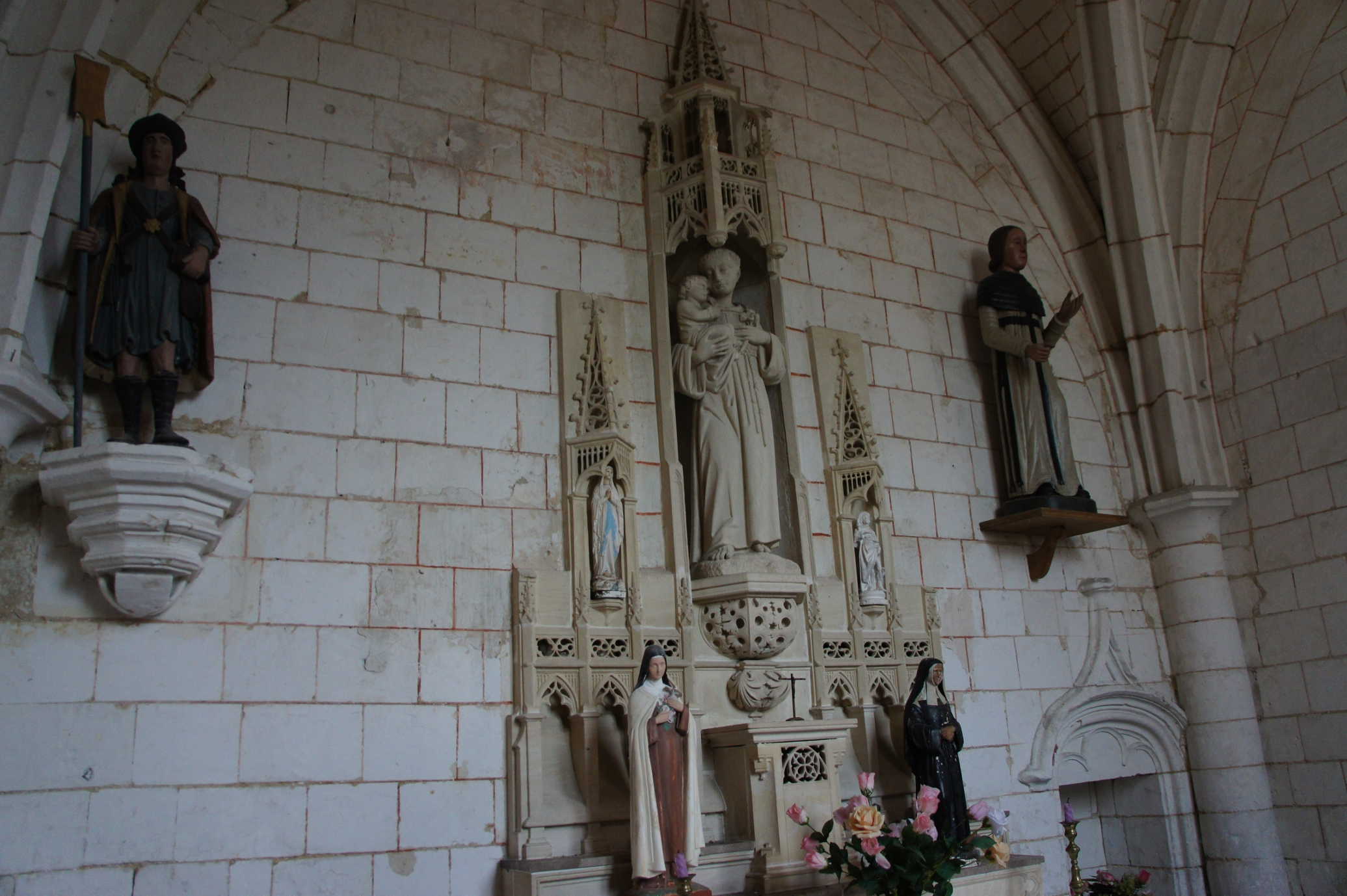 Chapelle latérale dédiée à la Saint Antoine