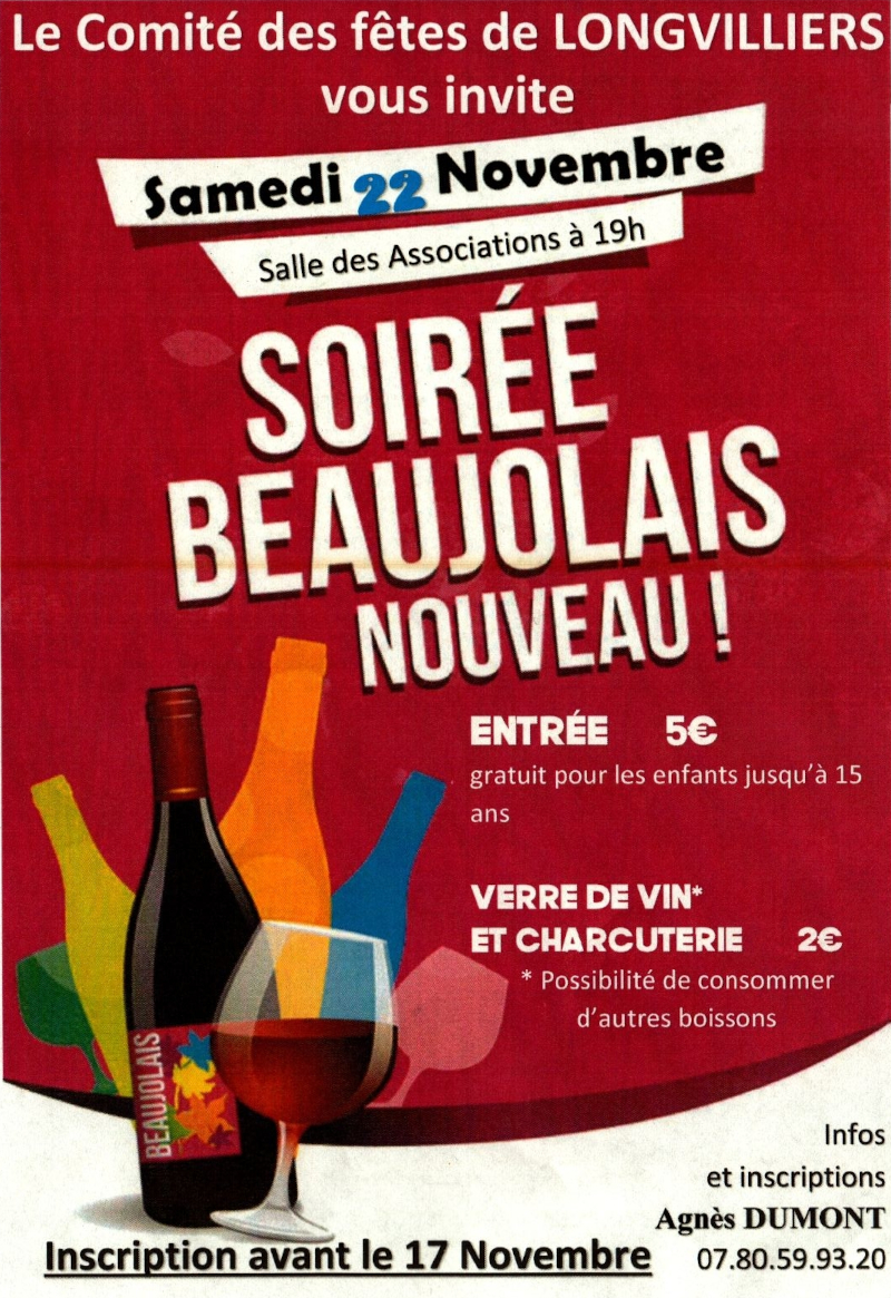 Longvilliers - Beaujolais Nouveau 2025