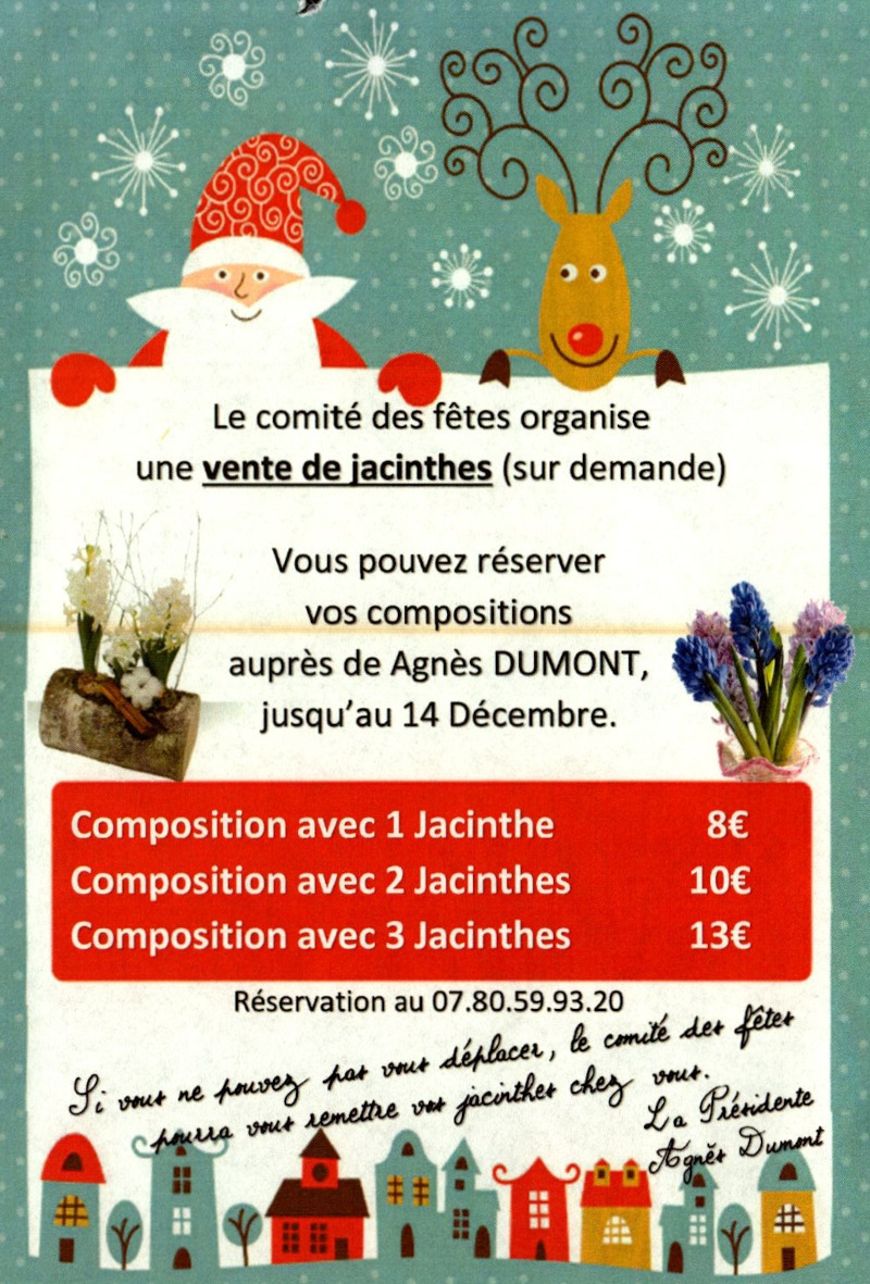 Longvilliers - Vente de jacinthes 2025