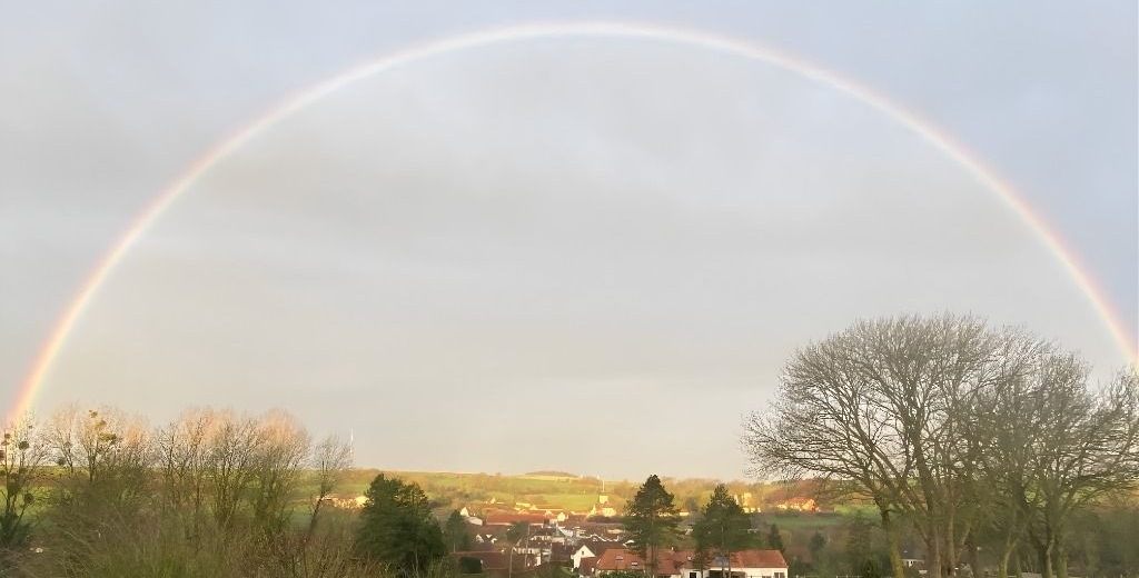 Arc-en-ciel à Longvilliers 27 février 2026