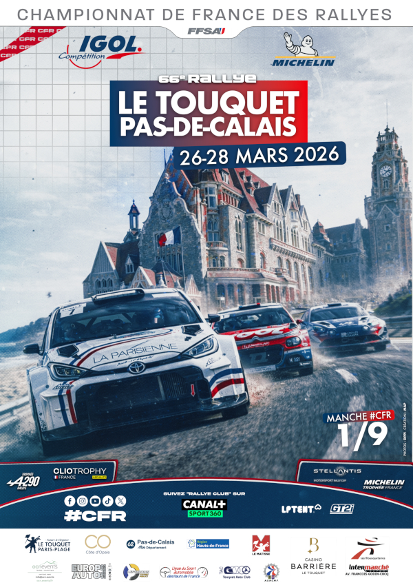 Rallye Le Touquet Pas-de-Calais 2026