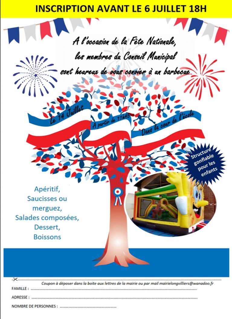 Barbecue du 14 juillet