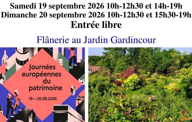 Flânerie au Jardin Gardincour