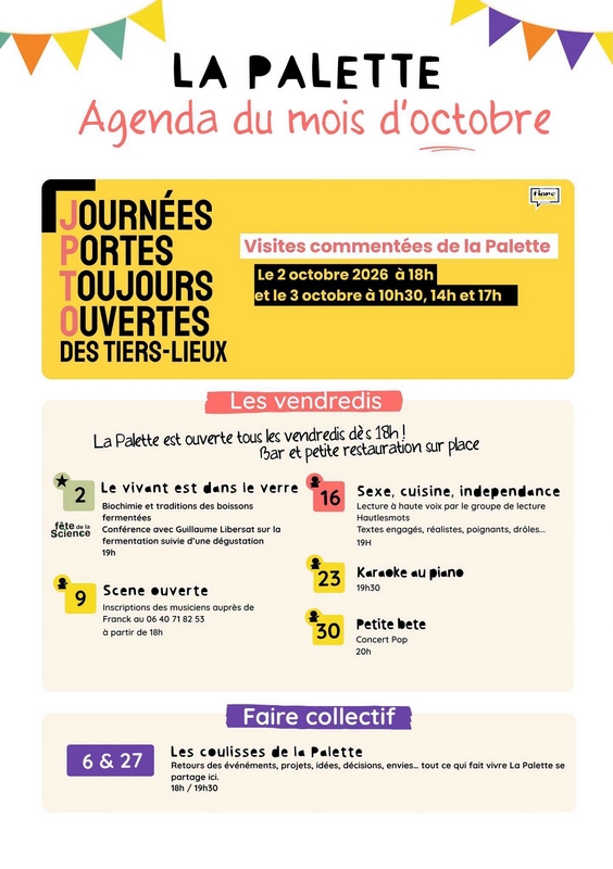 La Palette – Octobre 2026